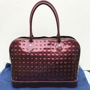 NWT Arcadia Bag Purse Shiny Vinegar